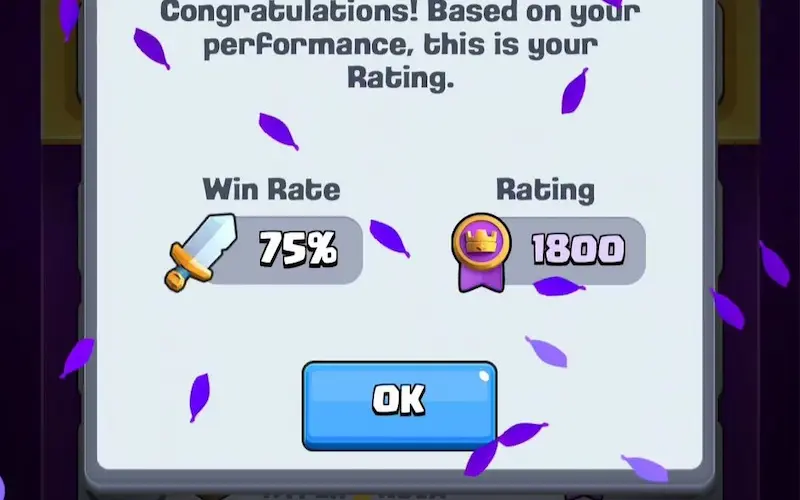 Ranked mode boost result